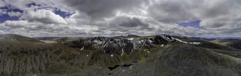 The Northern Corries of the Cairngorms. Scotland